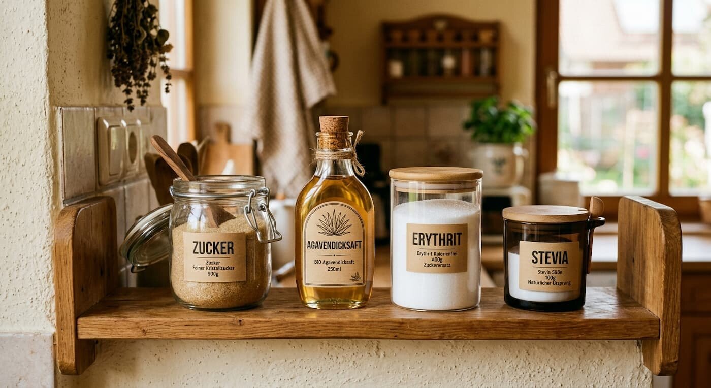 Online-Vortrag: Zuckerersatz: Wie gut sind Agavendicksaft, Erythrit, Stevia & Co?