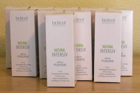 Pflegecreme believa Natural Intensiv im Test