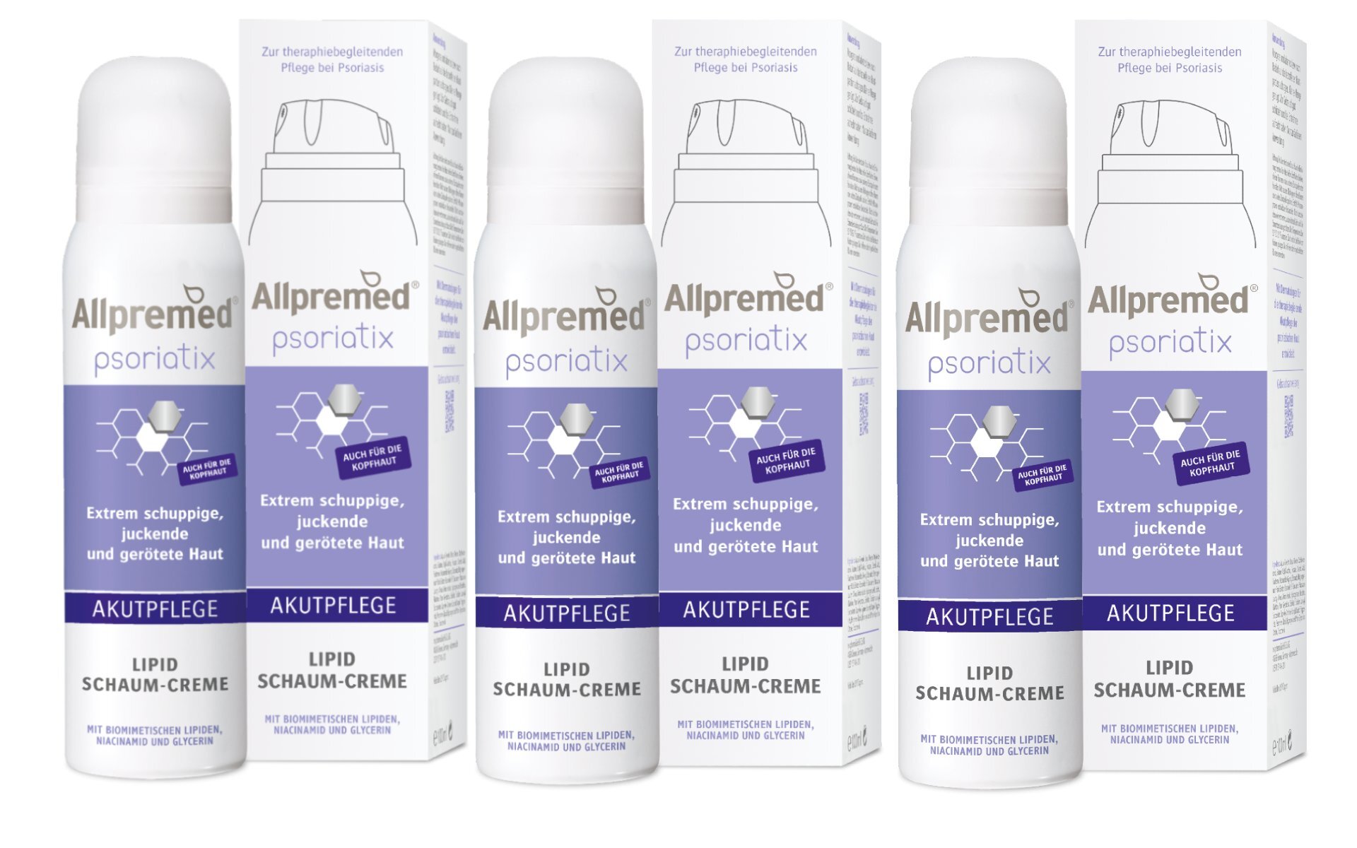 Schaum-Creme psoriatix Intensivpflege wurde getestet