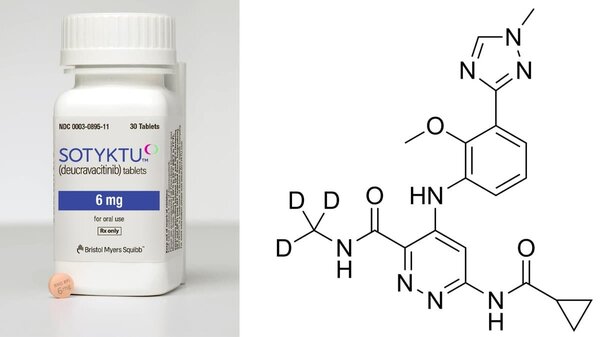 Tabletten-Therapie Sotyktu zur Behandlung der Schuppenflechte zugelassen