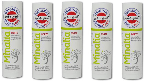 Pflegeprodukt Minalia Creme forte wurde getestet