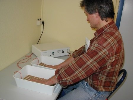 Behandlung mit Interferenzstrom