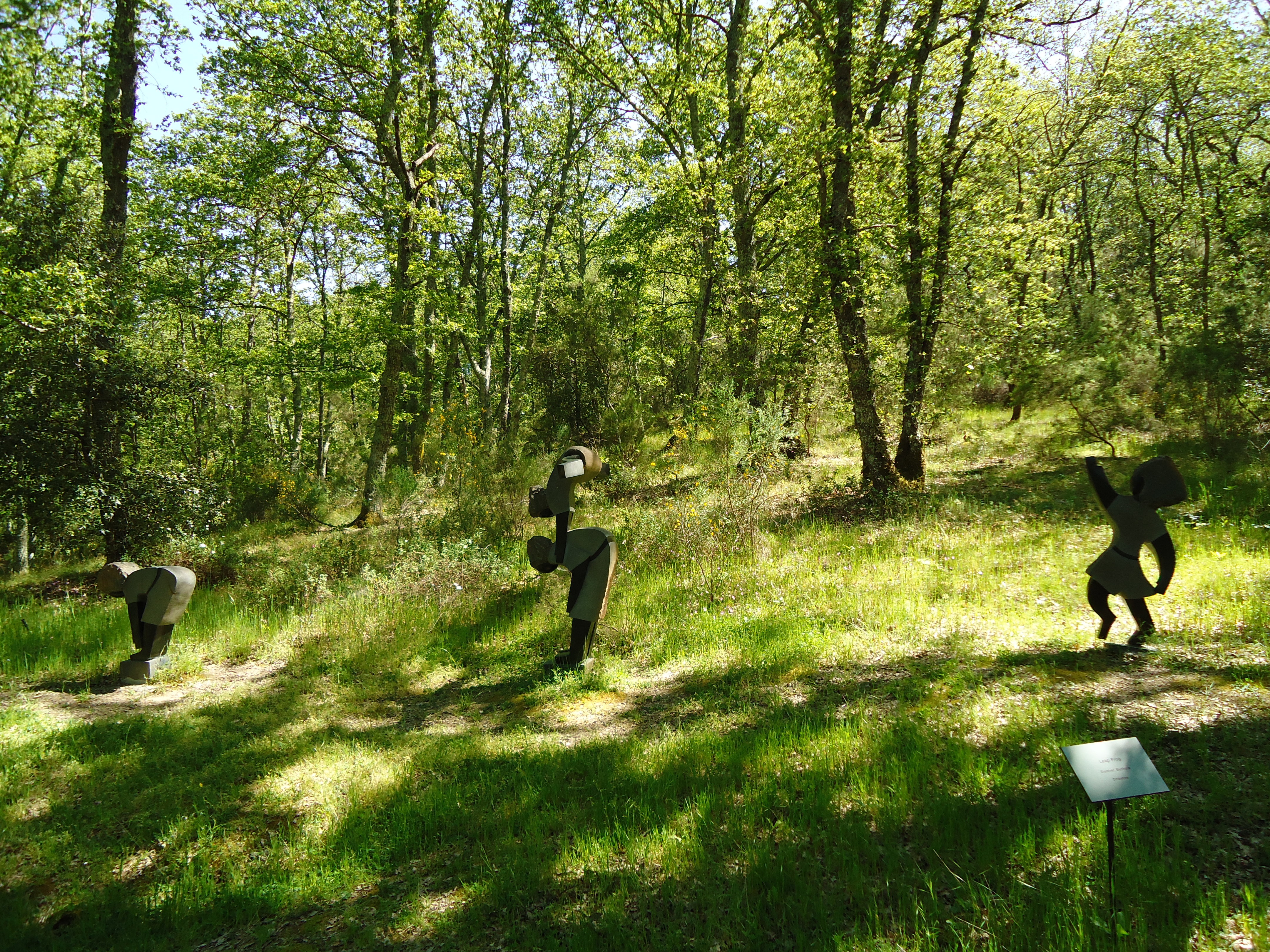 Wandern und Kunst