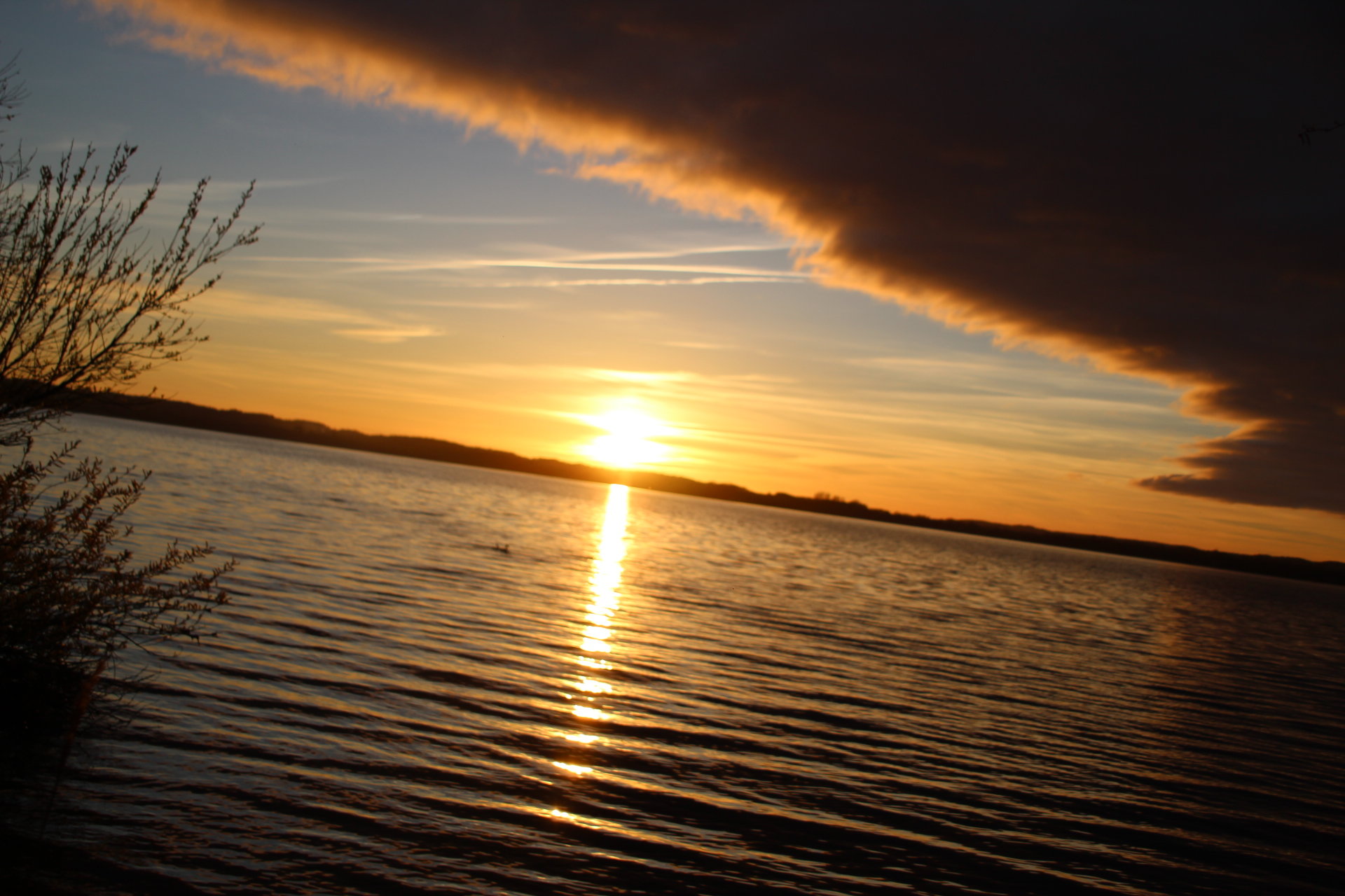 Sonne Wolken Wasser