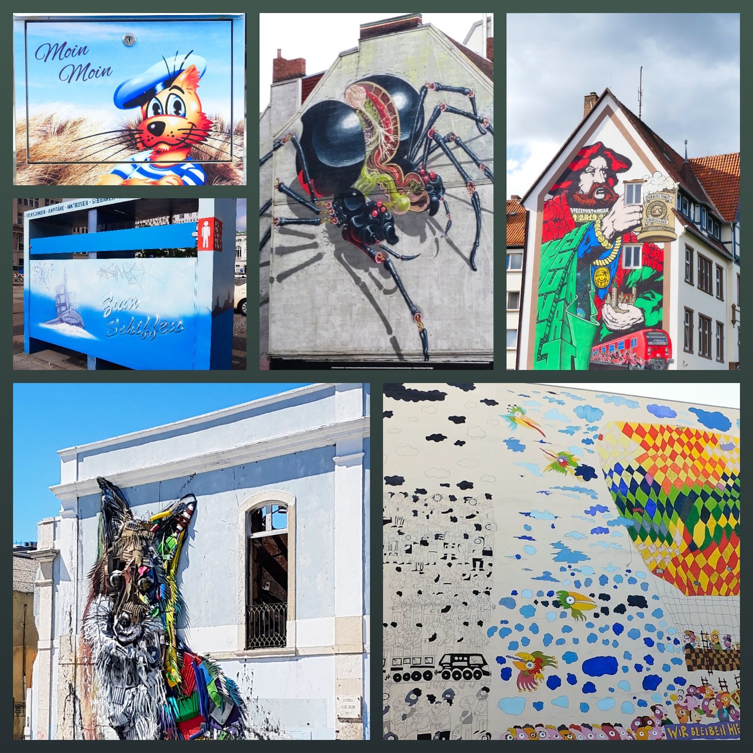 Street-Art in and out of Germany