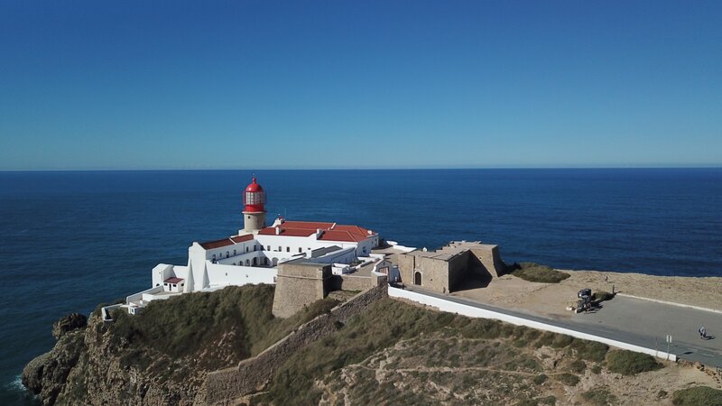 Mehr Informationen zu "Leuchturm bei Sagres"