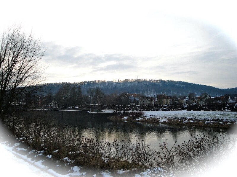 Mehr Informationen zu "Winter an der Weser"