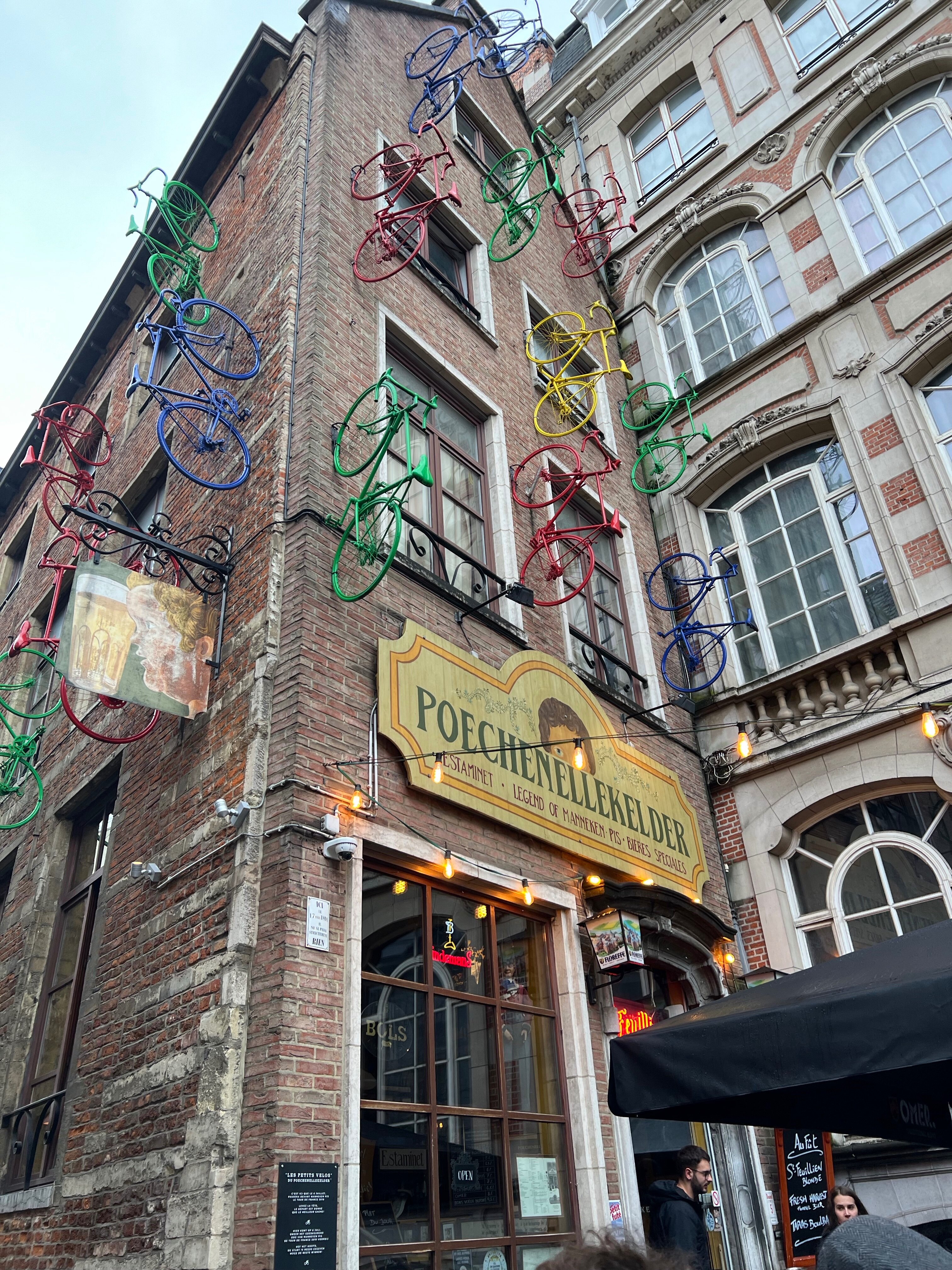 Wandräder  in Brüssel