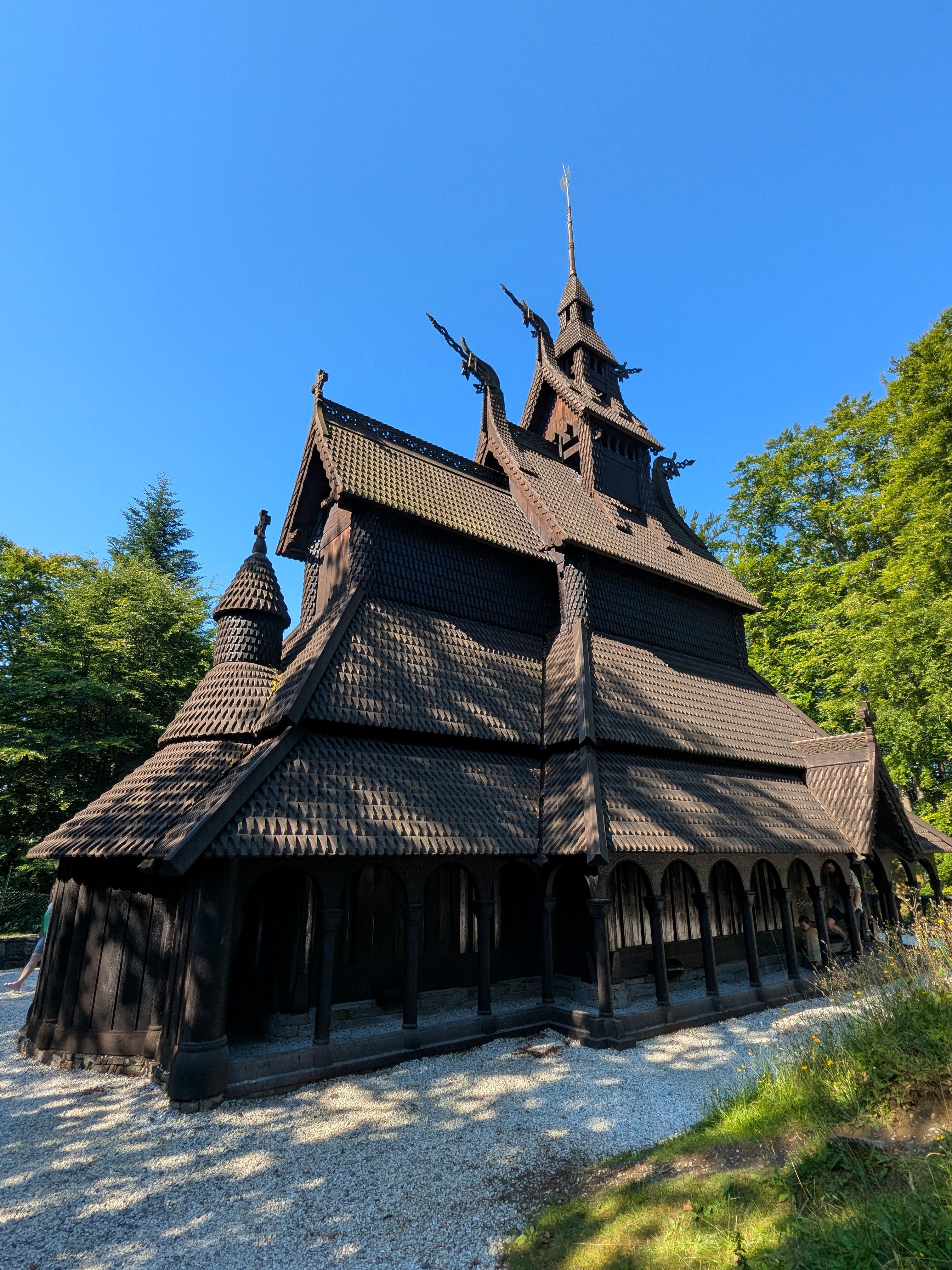 Stabkirche Fantoft, Bergen/Norwegen