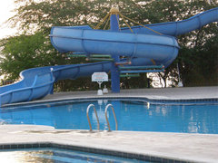 Rutsche am Dead Sea Spa Hotel