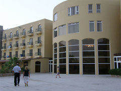 Rückansicht vom Dead Sea Spa Hotel