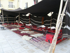 Beduinenzelt am Dead Sea Spa Hotel