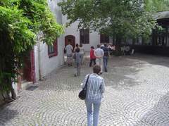 Ankommen in Schloss Friedensburg