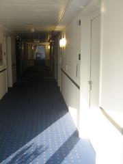 Flur zu den Zimmern