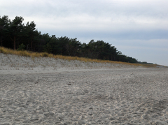Strand in der Nähe der Ostseeklinik