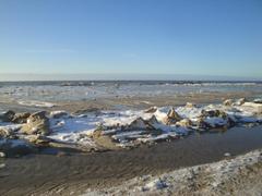 Winterimpressionen am Meer 3 - es taut