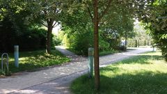 Außengelände Klinik