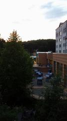 Blick auf den Haupteingang