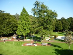 Kurpark Bad Bentheim Schachspiel usw.