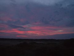 MORGENROT AN MEINEM ABREISETAG 19.8.2013