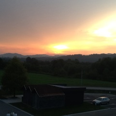 Bosnischer Sonnenuntergang