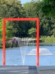 Wasserspiel im Kurpark
