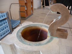 Wasserspiel in der Frankentherme