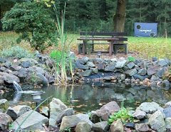 Teich auf dem Klinikgelände