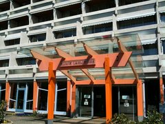 Eingang zur Klinik Lahnhöhe