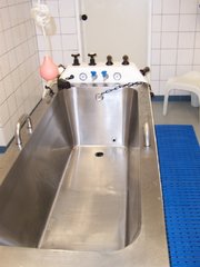 Behandlungswanne in der Nordseeklinik Borkum