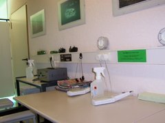 Lichtkämme in der Nordseeklinik Borkum
