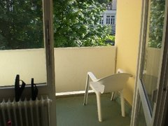 Balkon im Salus Gesundheitszentrum
