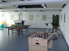 Im Sportraum im Salus Gesundheitszentrum