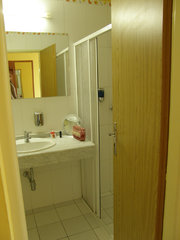 Blick in die Toilette