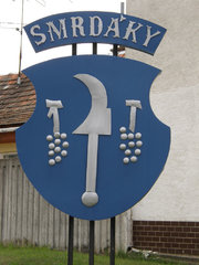 Das Wappen von Smrdáky