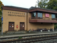 Der Bahnhof von Hersbruck