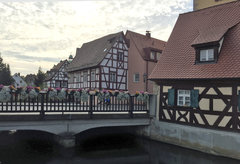 Brücke in den Ortskern von Hersbruck