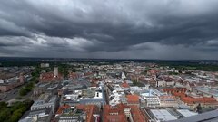 Der Himmel über Leipzig