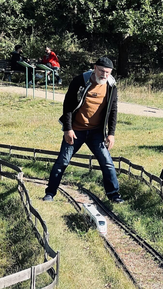 Klaus wollte den ICE retten...