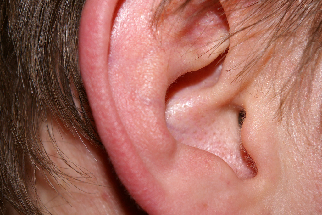 Psoriasis in den Ohren