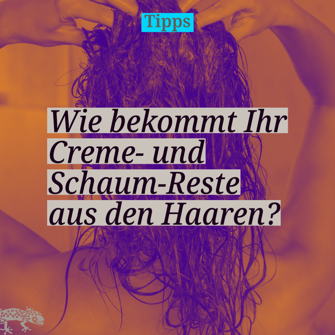 Wie bekomme ich Enstilar aus den Haaren?