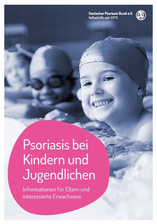 Broschüre "Psoriasis bei Kindern und Jugendlichen"