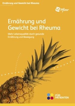 Broschüren Ernährung und Gewicht bei Rheuma